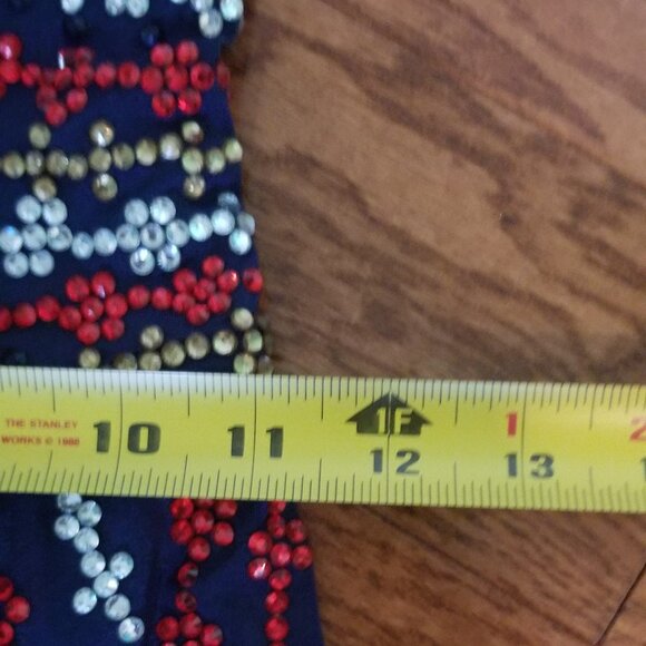 Latin dance competition dress, size S - Picture 7 of 13